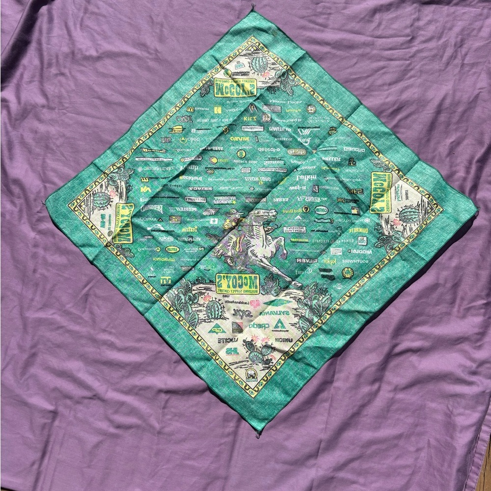 VTG McCoy’s Building Supply Center Bandana - Picture 6 of 6
